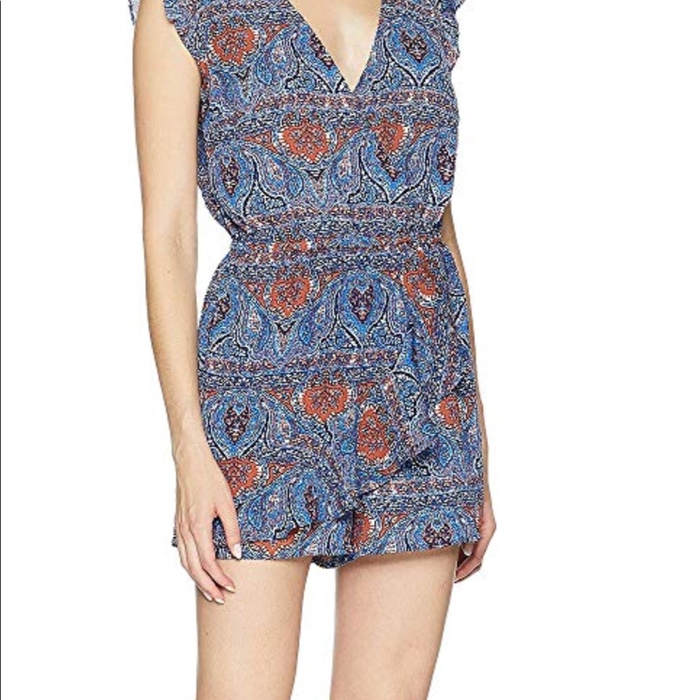 Jack by BB Dakota faux wrap romper
